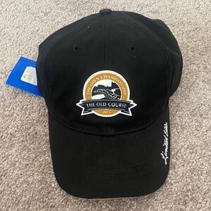 NWT The Old Course Black Baseball Cap